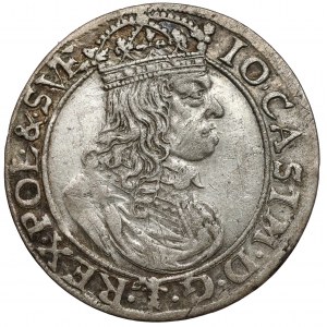 Ján II Kazimír, šiesty stupeň Krakov 1660 TLB - obvody