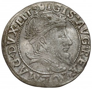 Zygmunt II August, Grosz na stopę litewską 1555, Wilno