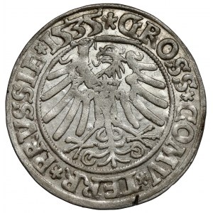 Zygmunt I Stary, Grosz Toruń 1535 - bardzo ładny