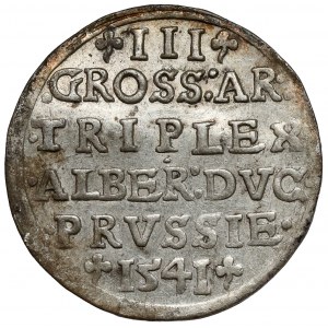 Prussia, Albrecht Hohenzollern, Trojak Königsberg 1541