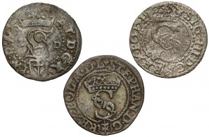 Stefan Batory and Sigismund III Vasa, set of shellacs (3pcs)