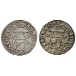 Prusy, Albrecht Hohenzollern, Szeląg Królewiec 1530-1531, zestaw (2szt)