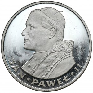 100 zlatých 1982 Jan Pavel II - zrcadlová známka