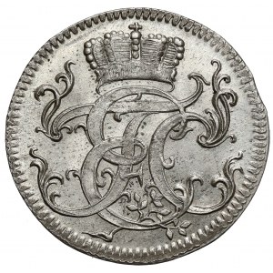 Sachsen-Hildburghausen, Ernst Friedrich Karl, 1/6 thaler 1758