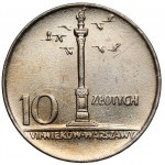 10 złotych 1966 mała Kolumna - mała skrętka