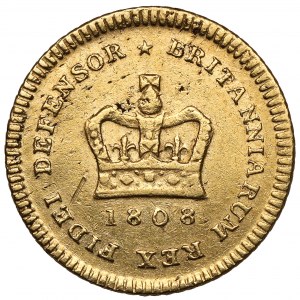 Anglicko, George III, 1/3 guiney 1808