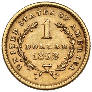 USA, 1 dollar 1852