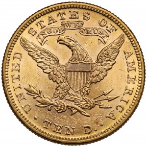 USA, 10 dolárov 1882