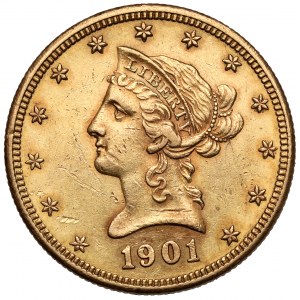 USA, 10 dollars 1901