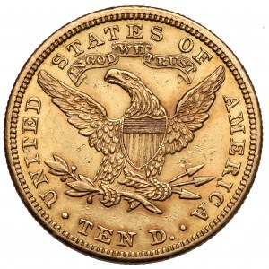 USA, 10 dolárov 1901