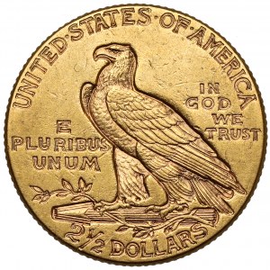 USA, 2 1/2 Dollar 1912 - Indianerkopf