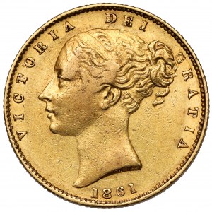 England, Victoria, Sovereign 1861