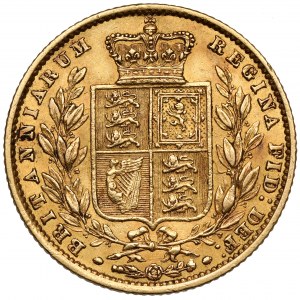 England, Victoria, Sovereign 1861