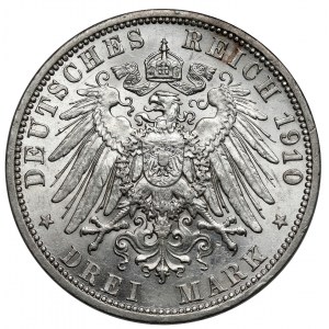 Prusko, 3 marky 1910-A