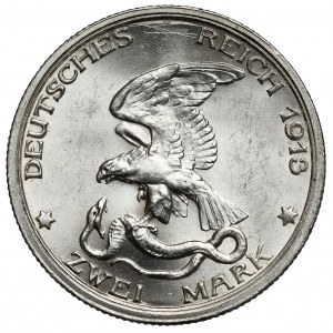 Prussia, 2 mark 1913-A