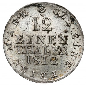 Sachsen, 1/12 taler 1812 SGH