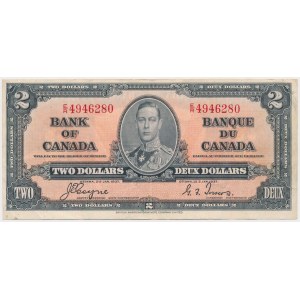 Kanada, 2 doláre 1937