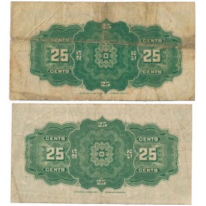 Canada, 25 Cents 1900 & 25 Cents 1923 (2pcs)