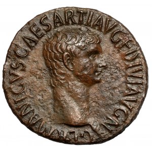 Germanicus As - raženo za vlády Claudia (41-54 n. l.).