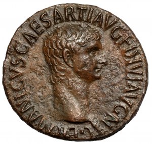 Germanicus As - geprägt während der Herrschaft von Claudius (41-54 n. Chr.).