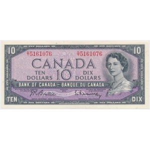 Kanada, 10 dolárov 1954