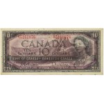Kanada, 10 dolarů 1954
