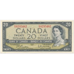 Canada, 20 Dollars 1954