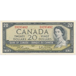Kanada, 20 dolarů 1954