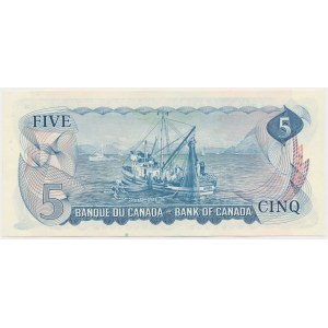 Kanada, 5 dolarů 1972