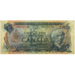Canada, 5 Dollars 1972