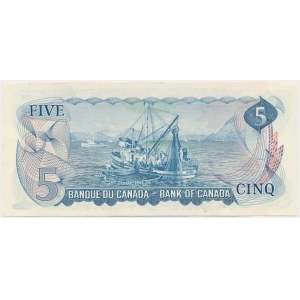 Kanada, 5 dolarů 1972