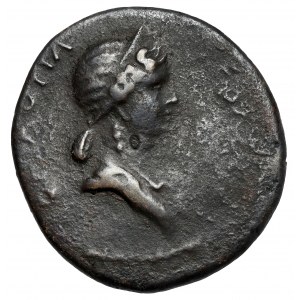 Klaudia Oktawia (54-62 n.e.) Perinthus, Thrace, AE27 - żona Nerona