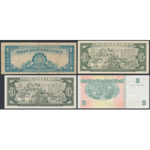 Cuba - banknotes lot (4pcs)