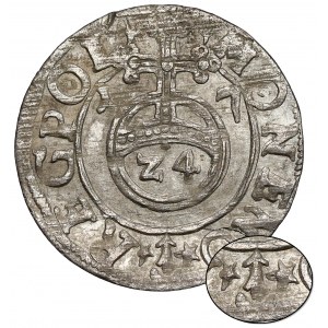 Sigismund III Vasa, Half-track Bydgoszcz 1617 - Saxon without shield
