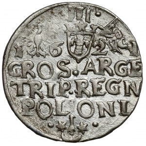 Zygmunt III Waza, Trojak Kraków 1621 - POL•O/M