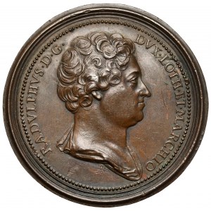 Francúzsko, Lotrinsko, medaila 1800 - Radulphus a Maria Bleson