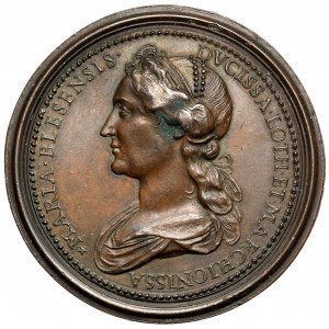 Frankreich, Lothringen, Medaille 1800 - Radulphus und Maria Bleson