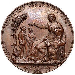 Holandsko, medaila 1857 - Sirotinec