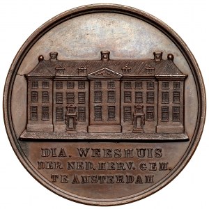 Netherlands, Medal 1857 - Orphanage