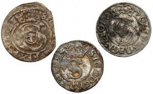 Sigismund III Vasa, set of shellacs (3pcs)