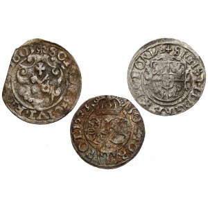 Sigismund III Vasa, set of shellacs (3pcs)