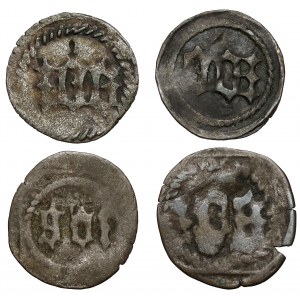 Silesia, Zgorzelec, Halerz XV century. - set (4pcs)