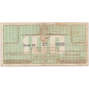 Netherlands, Westerbork Concentration Camp Judaica, 100 Cent 1944