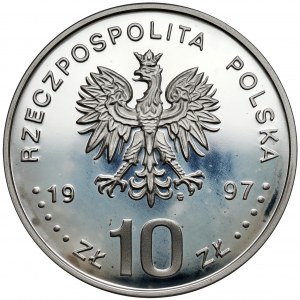 10 złotych 1997 Stefan Batory - półpostać