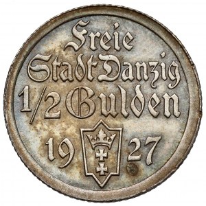 Gdańsk, 1/2 guldena 1927