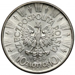 Piłsudski 10 złotych 1936