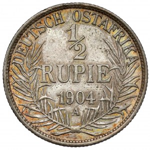 Deutsch-Ostafrika, 1/2 rupie 1904-A