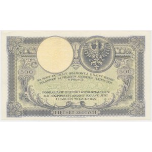 500 Zloty 1919 - niedriger Zähler