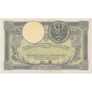 500 zlotých 1919 - nízky čitateľ