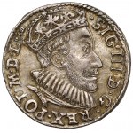 Sigismund III Vasa, Trojak Olkusz 1588 - Initialen CR - sehr selten